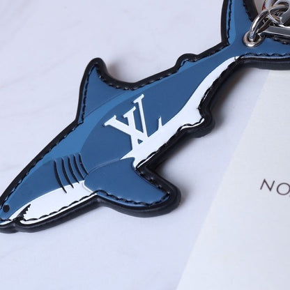 Personalized Shark Keychain