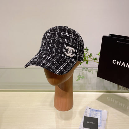 Trend Pearl Woven Baseball Cap