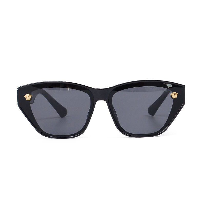 Fashion Letter Engraving Frame Outdoor Sunglasses