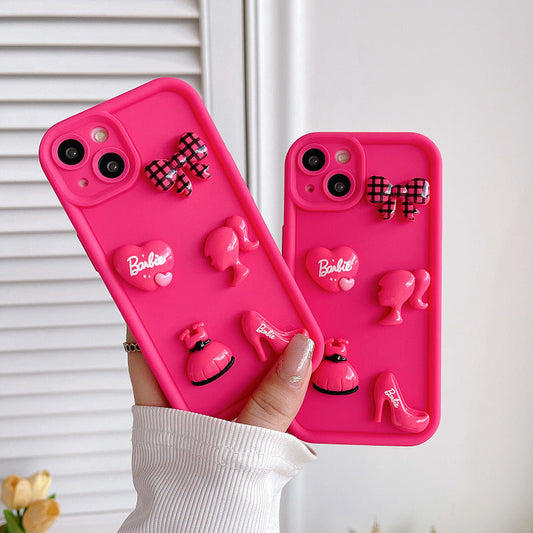 3D Cartoon Girl Case