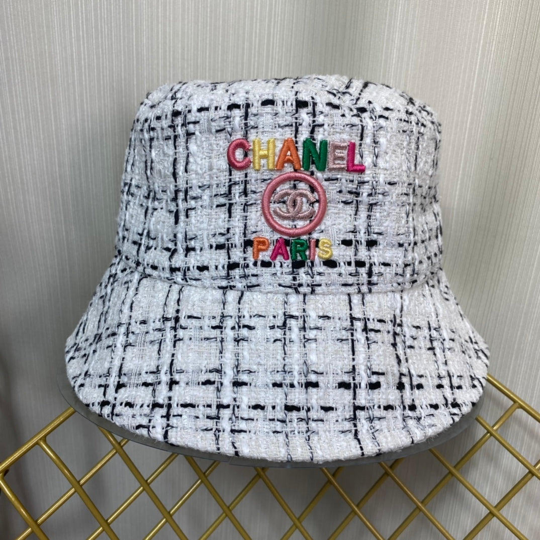 Fashion Colorful Embroidered Bucket Hat