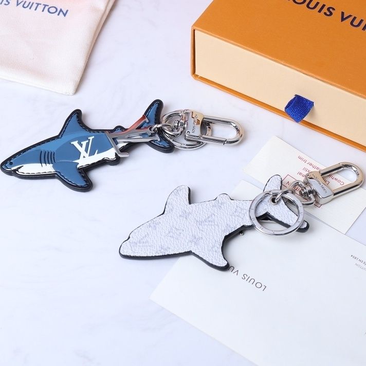 Personalized Shark Keychain