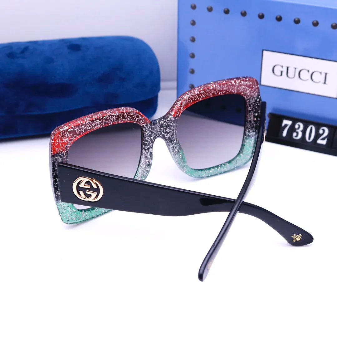 Classic Color Matching Square Sunglasses