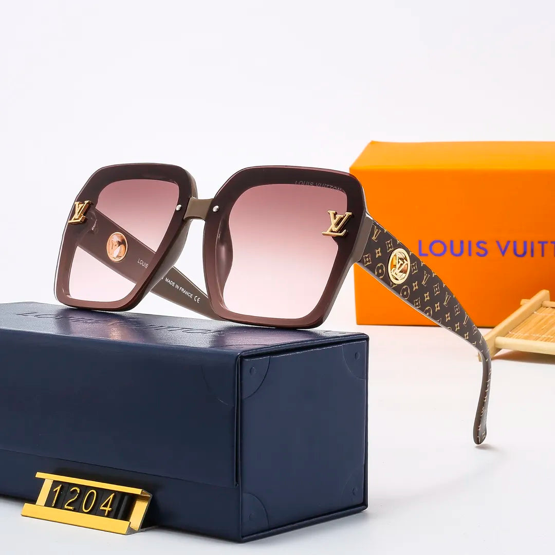 Fashion Watermark Frame Sunglasses