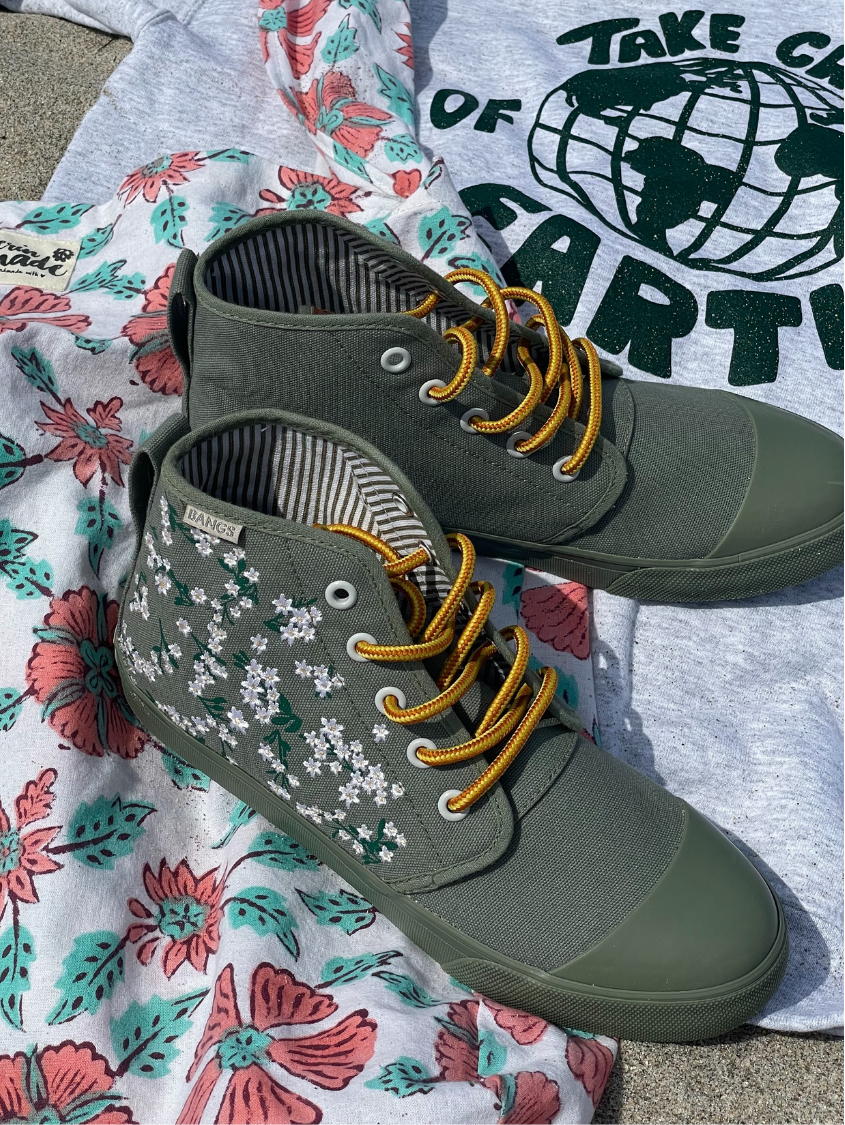 Floral Fields High Top