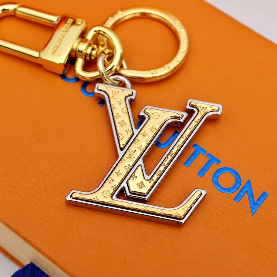 Premium Monogram Letter Keychain