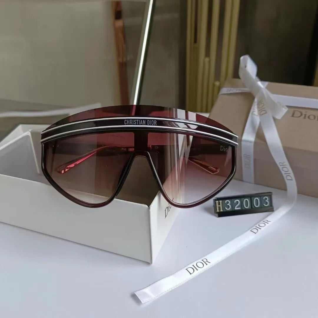 Oversized Watermark Sunglasses