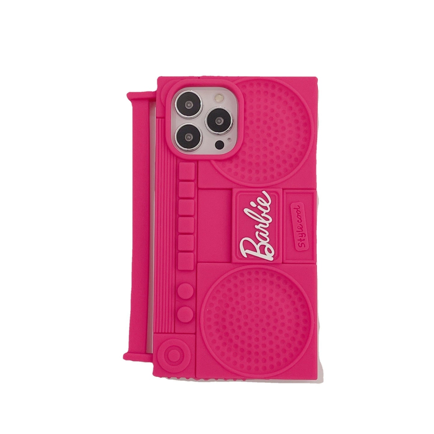 Y2K Pink Radio Silicone Case