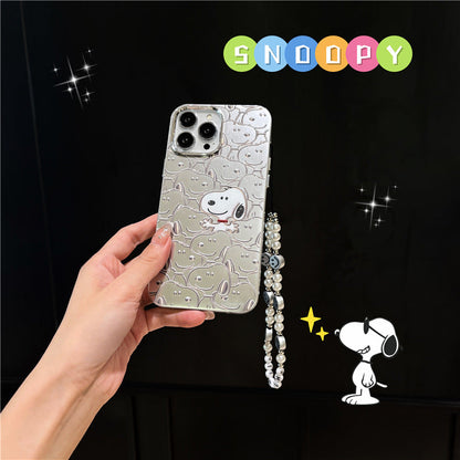 Electroplated Cute Dog Case