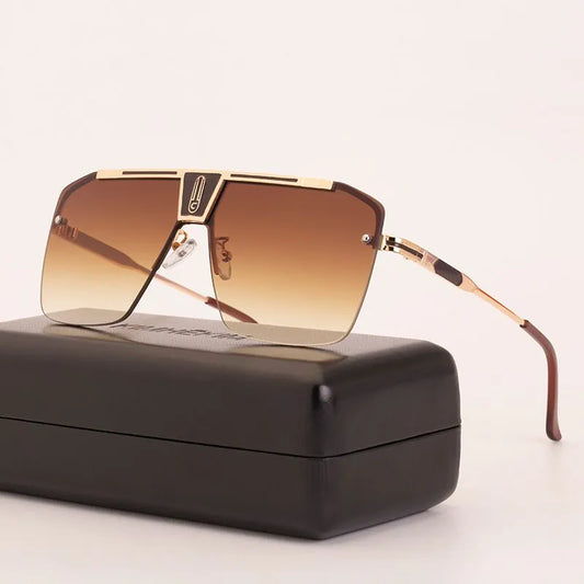 Men's Fashion Metal Sunglasses