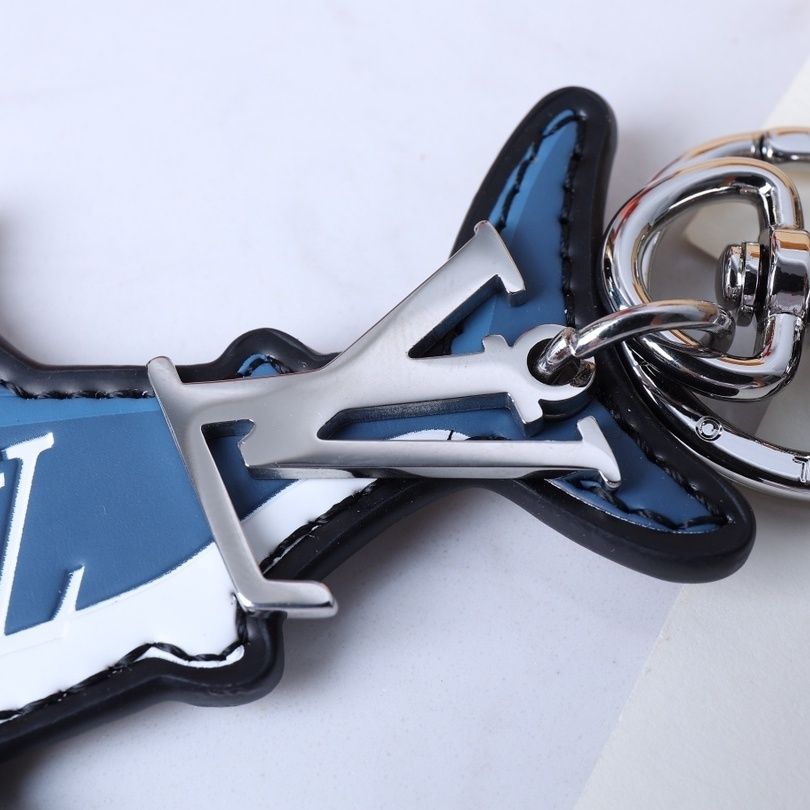 Personalized Shark Keychain