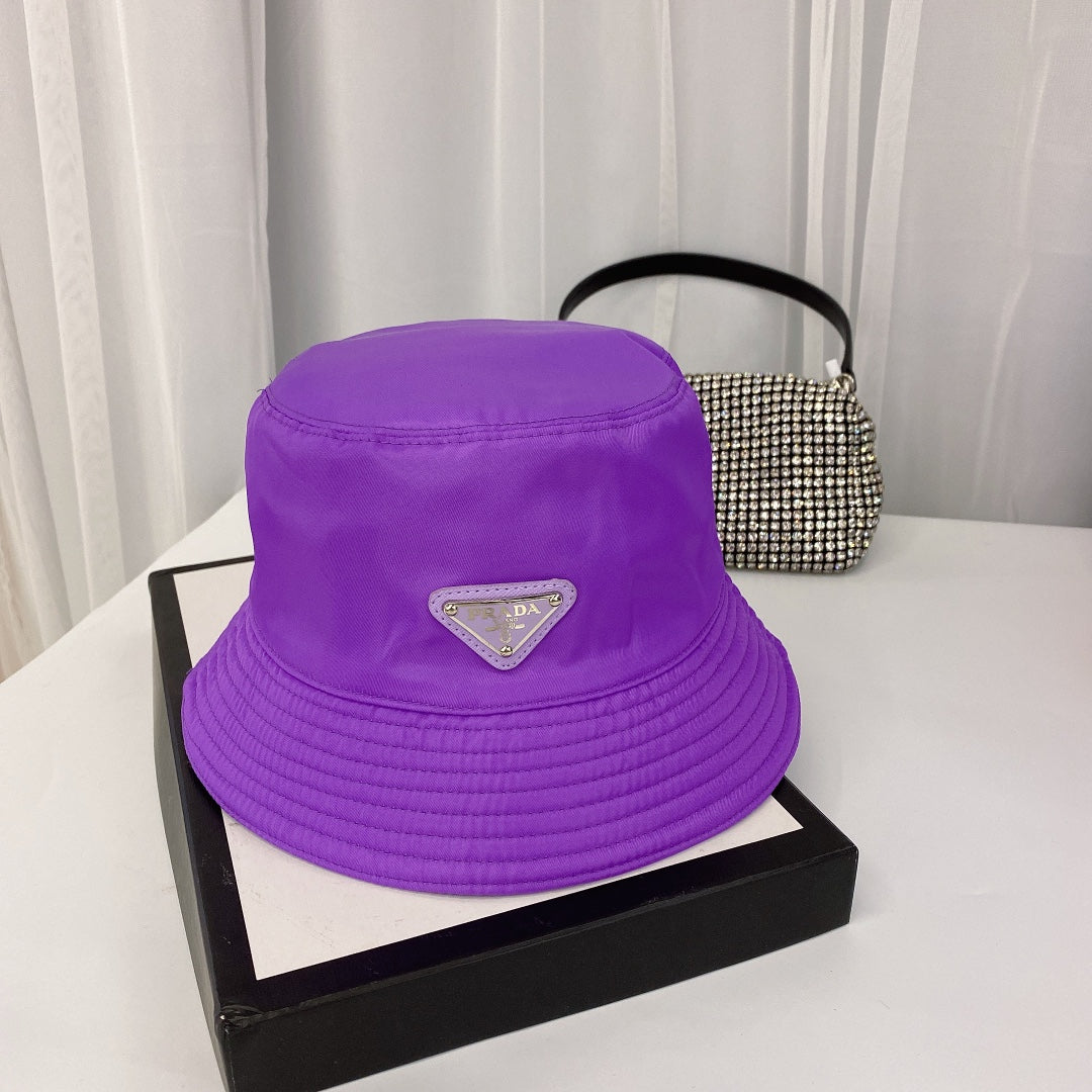 All-match Solid Color Bucket Hat