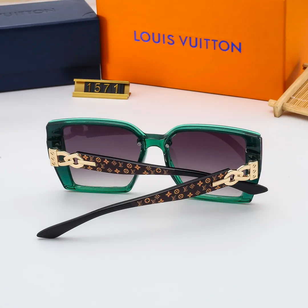 Retro Chain Metal Frame Sunglasses