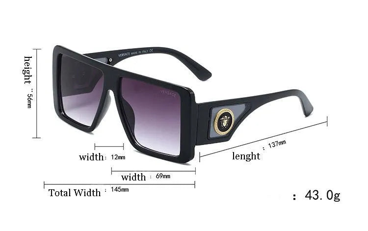 Classic Large Frame HD Sunglasses