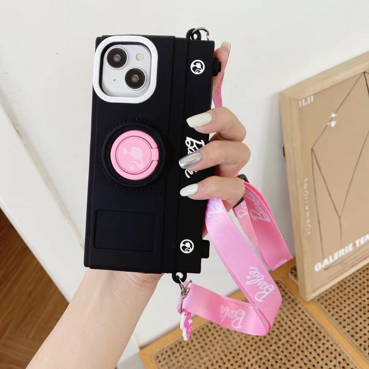 Silicone Camera Shape Crossbody Case