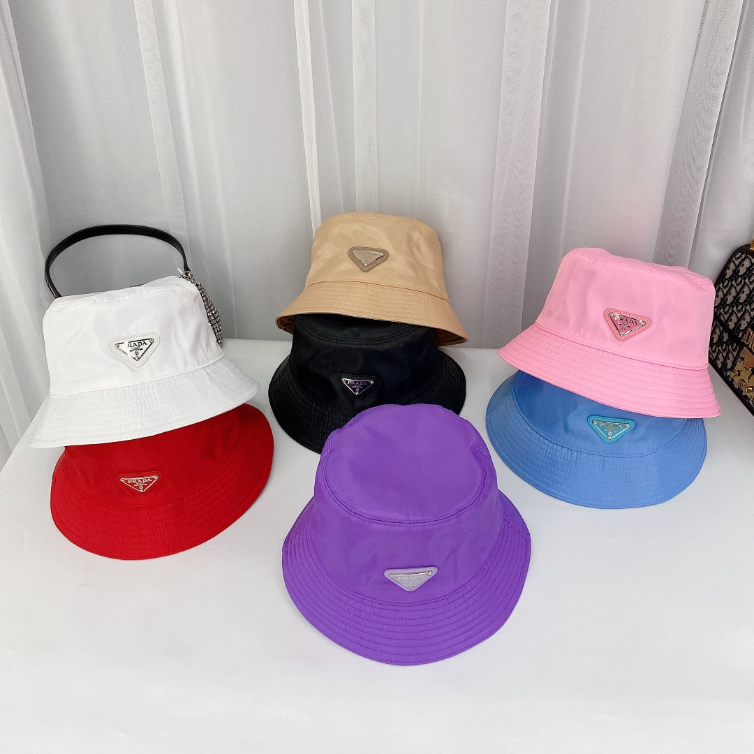 All-match Solid Color Bucket Hat