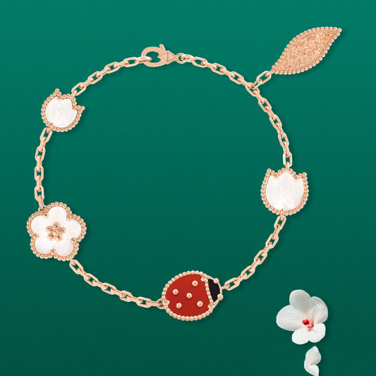 2022 Lucky Spring Ladybug Bracelet