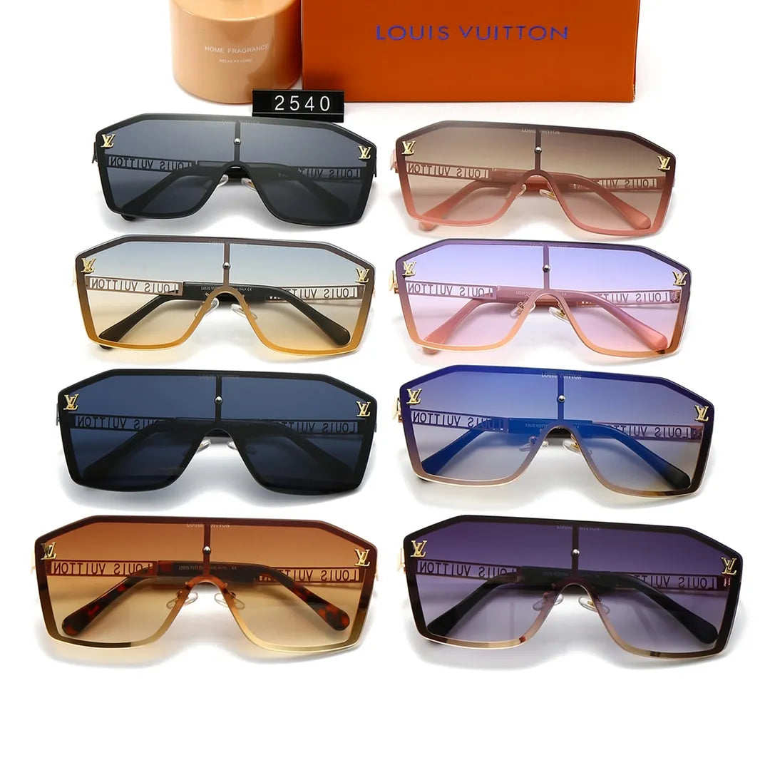 One Piece Hollow Frame HD Sunglasses