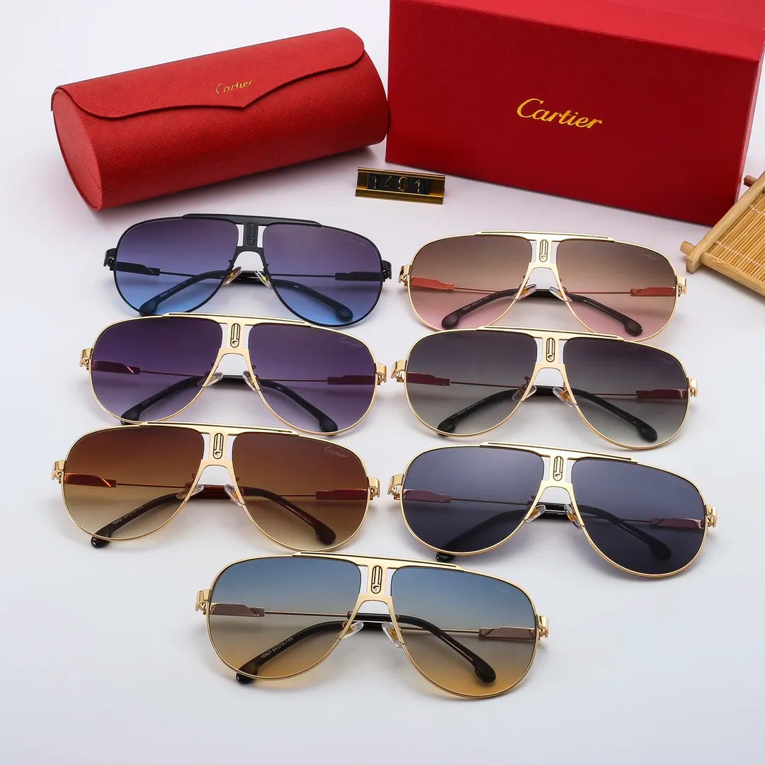 Classic Polarized HD Metal Sunglasses