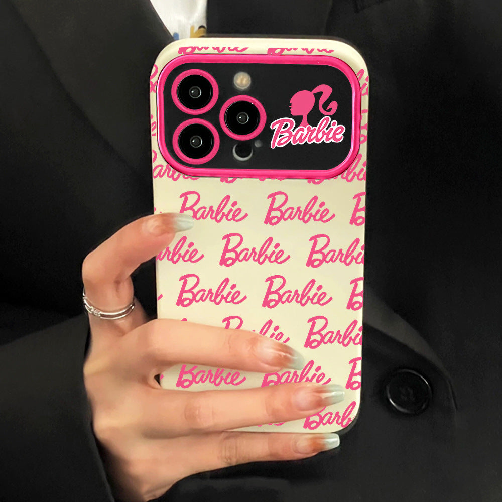 Cute Pink Letter Case