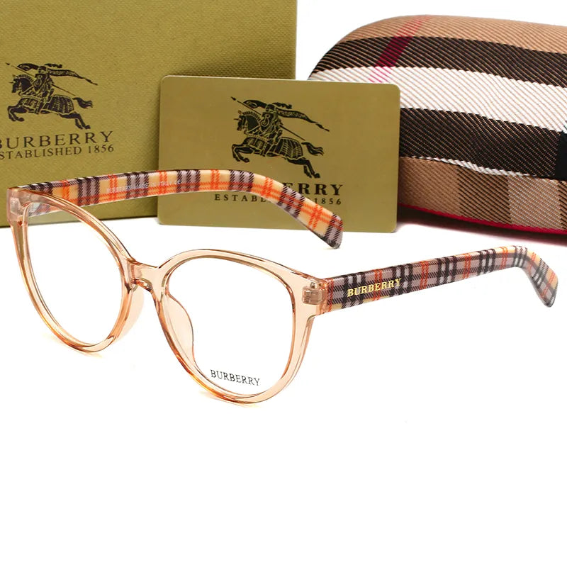 Vintage Check Border Sunglasses