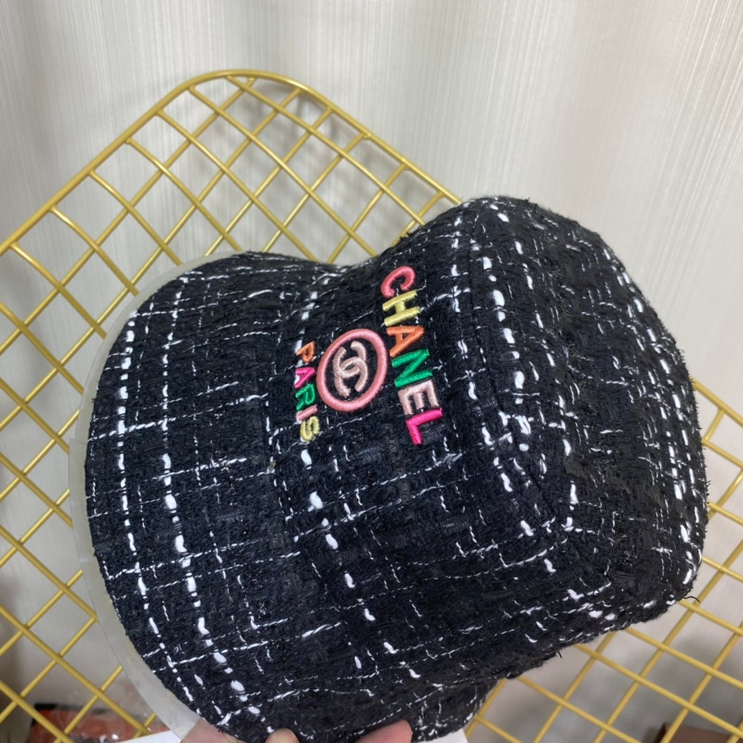 Fashion Colorful Embroidered Bucket Hat