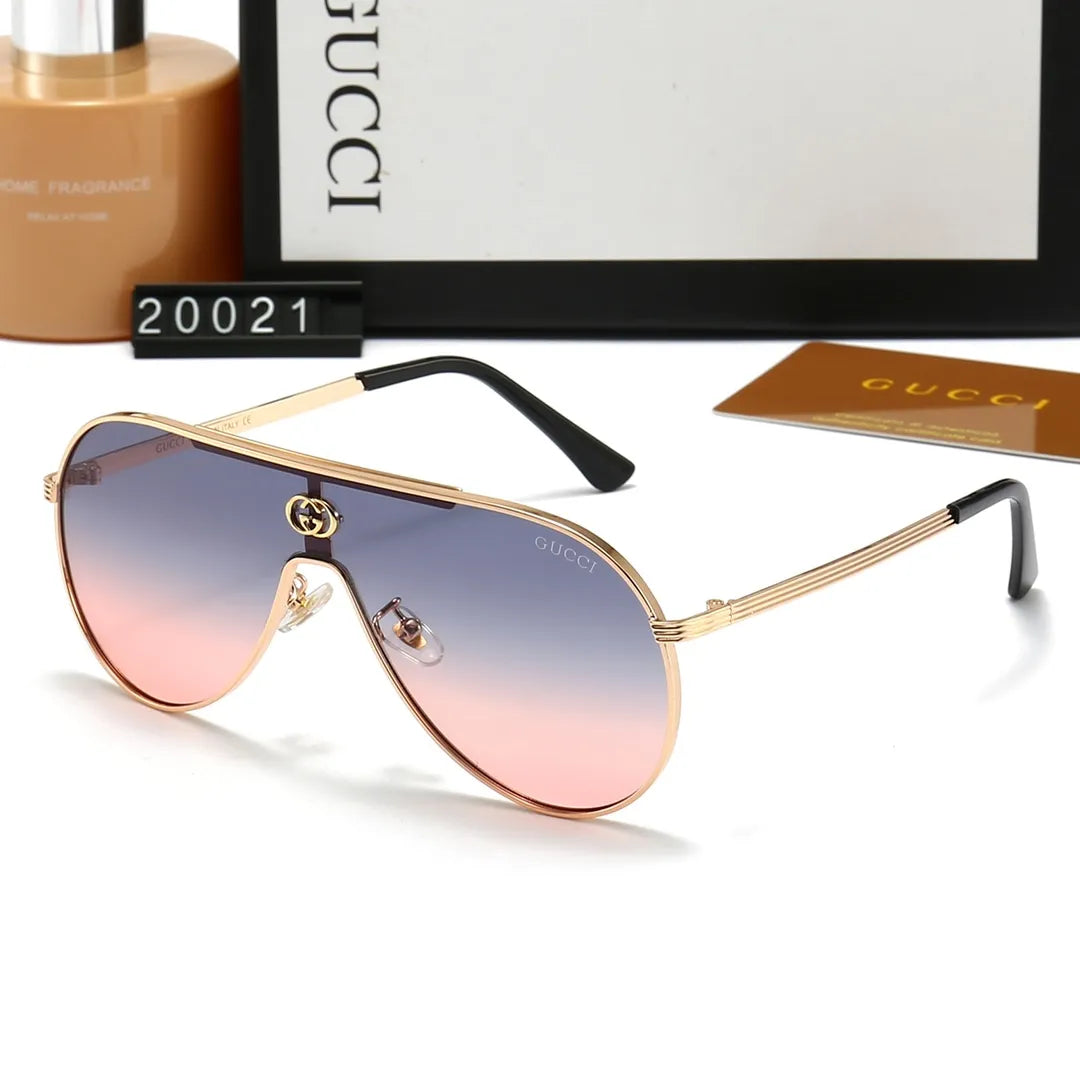 One-Piece Large Frame Sunglasses