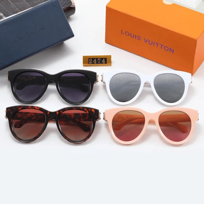 Unisex Fashion Oval Sunglasses