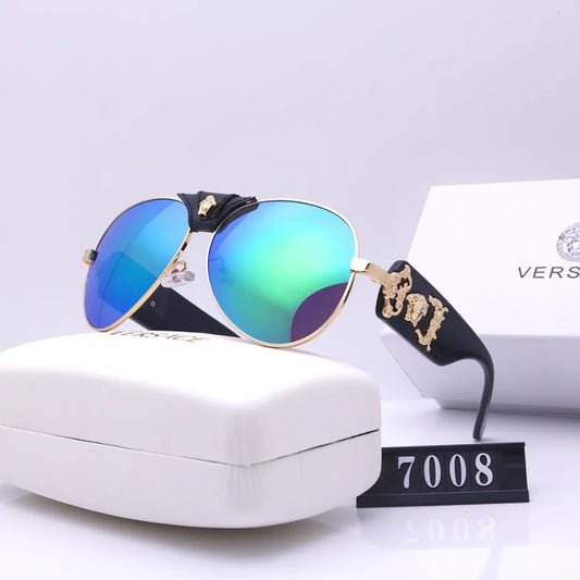 9 Colors Retro Metal Portrait Sunglasses