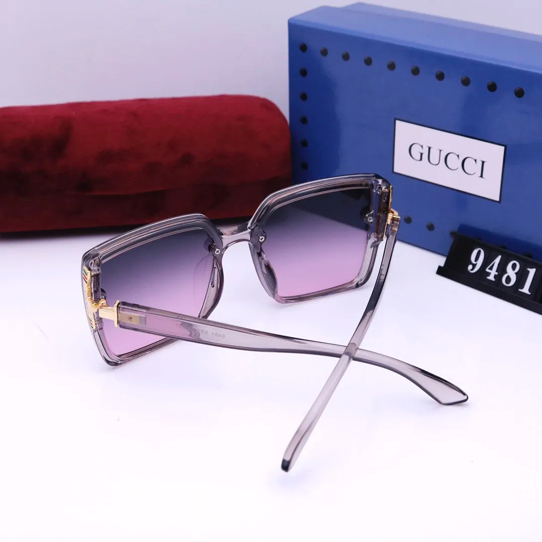 Vintage Square Frame Sunglasses