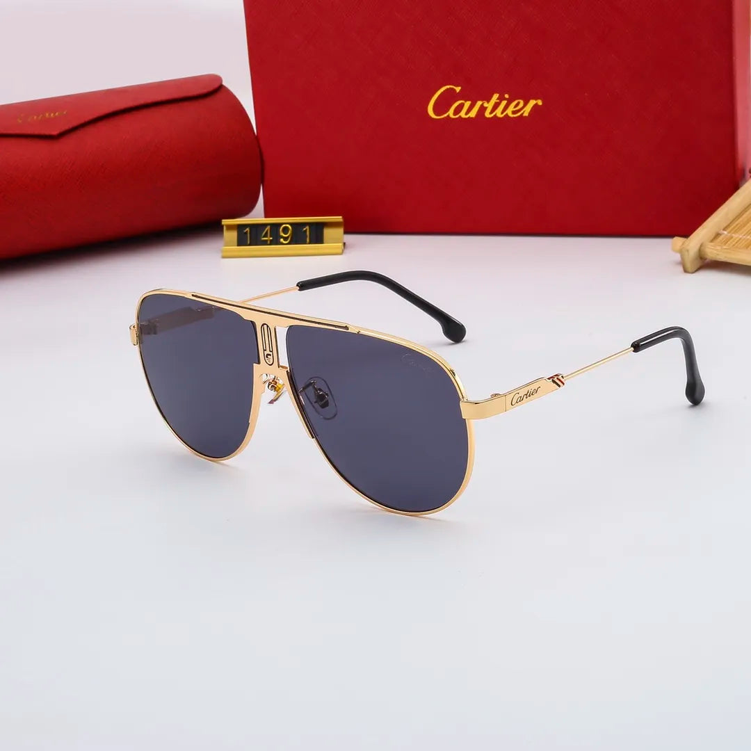 Classic Polarized HD Metal Sunglasses