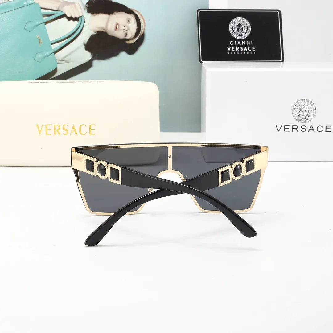 New Fashion Half-Portrait Logo Sunglasses