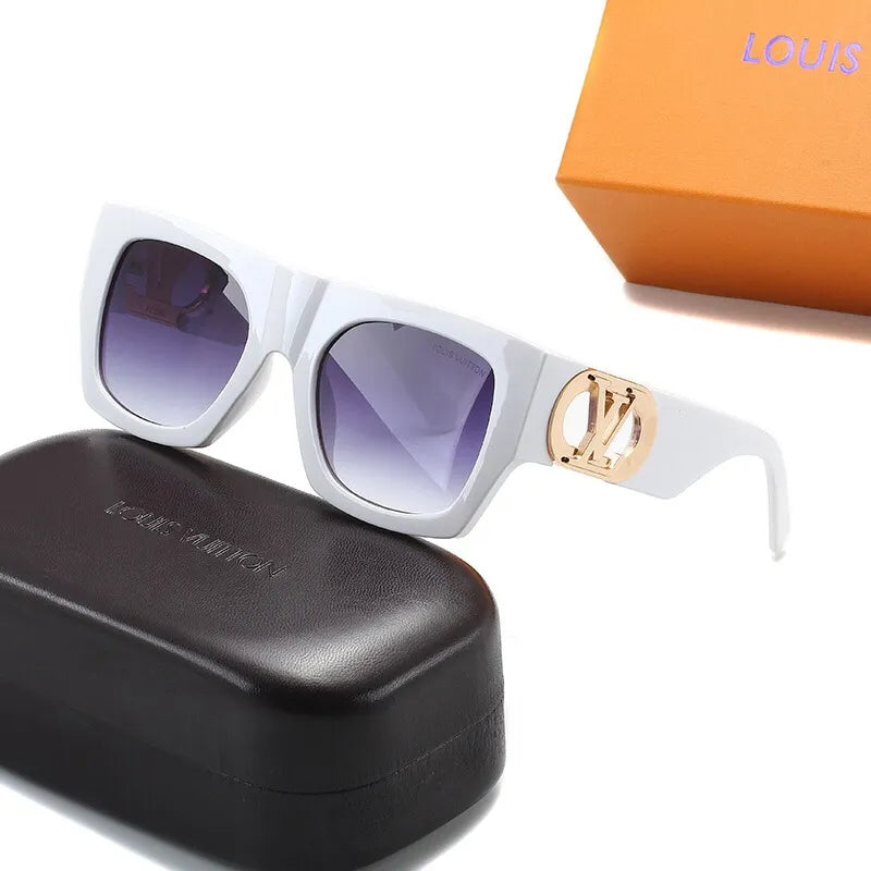 Classic Link Print Cutout Sunglasses