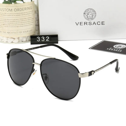 Double Bridge Aviator Sunglasses