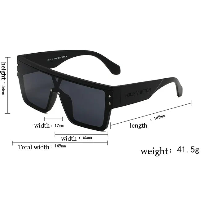 New Square Watermark Sunglasses