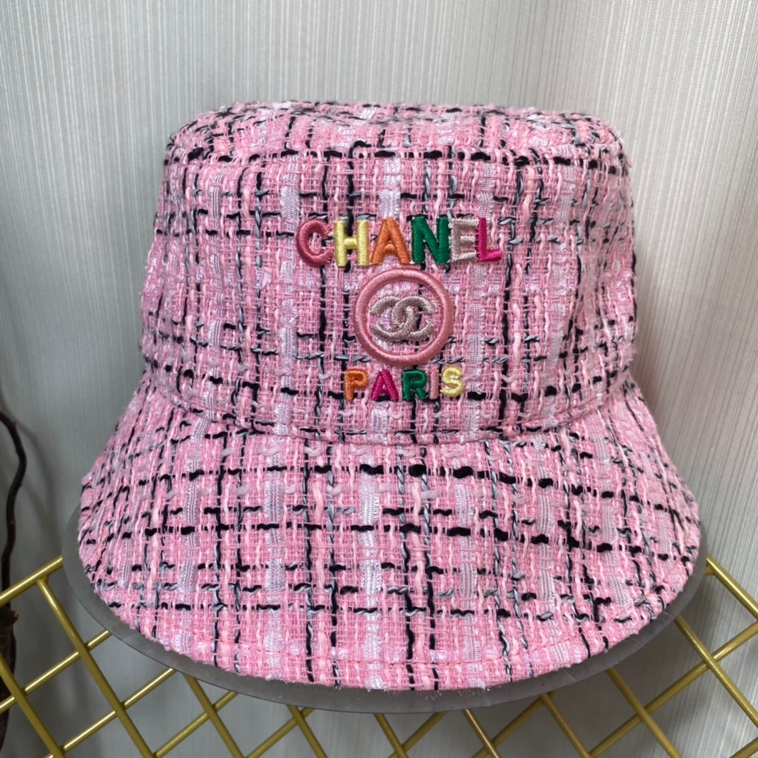 Fashion Colorful Embroidered Bucket Hat