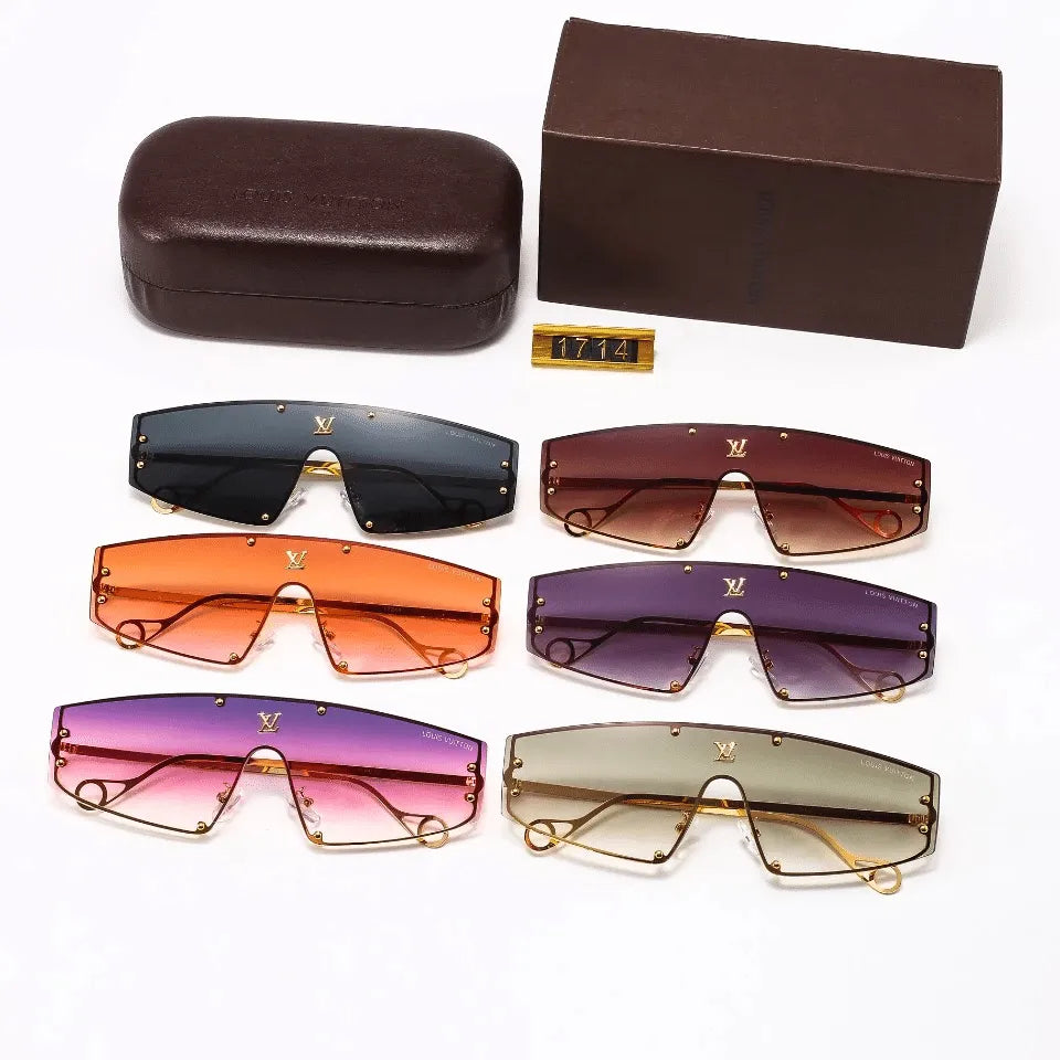 6 colors all-in-one popular sunglasses