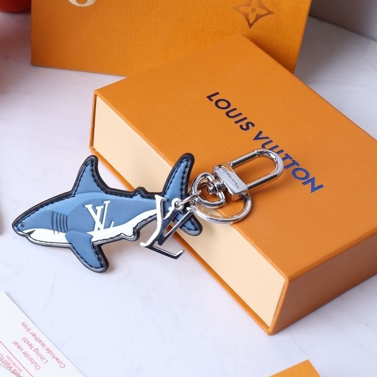 Personalized Shark Keychain