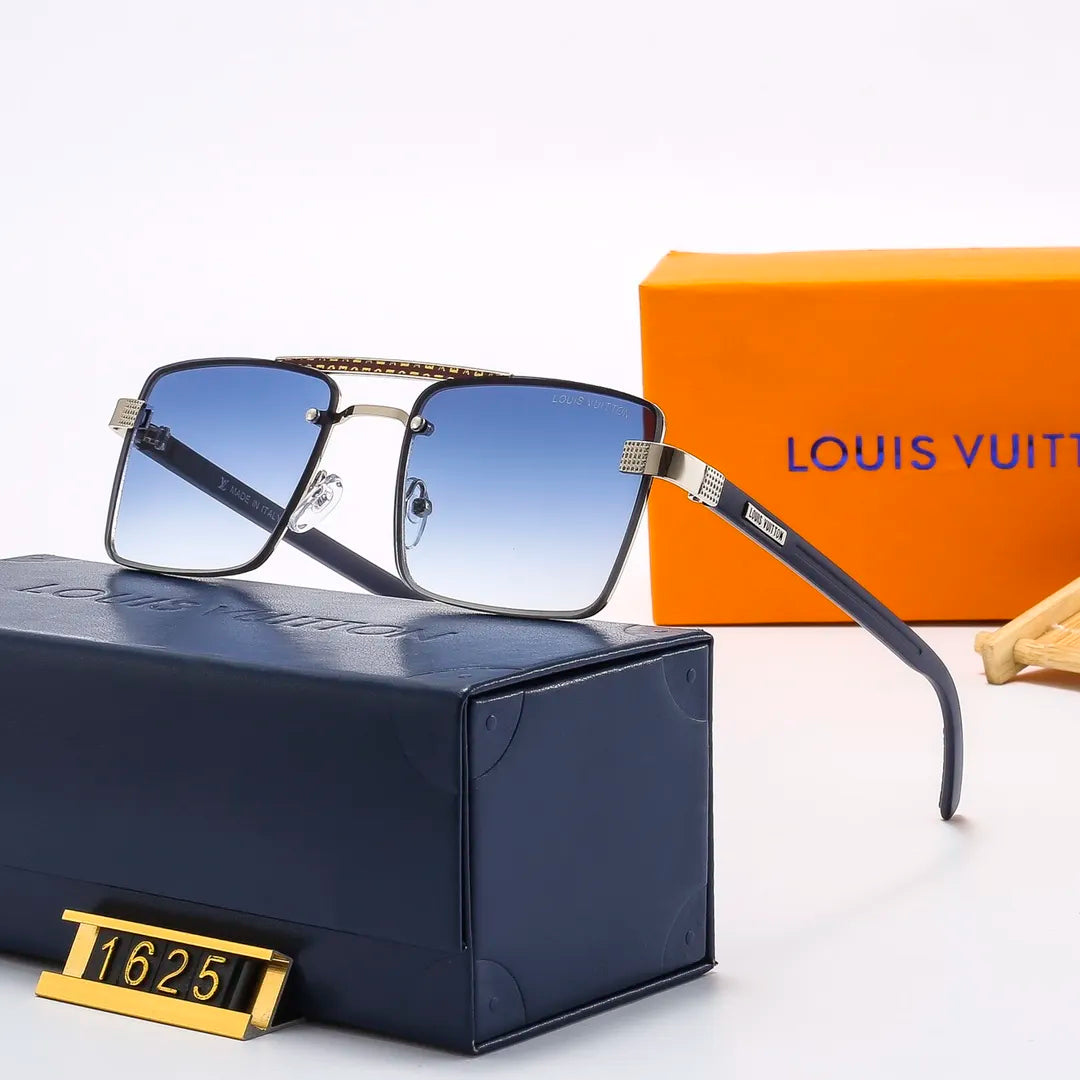 New Square Double Bridge Sunglasses