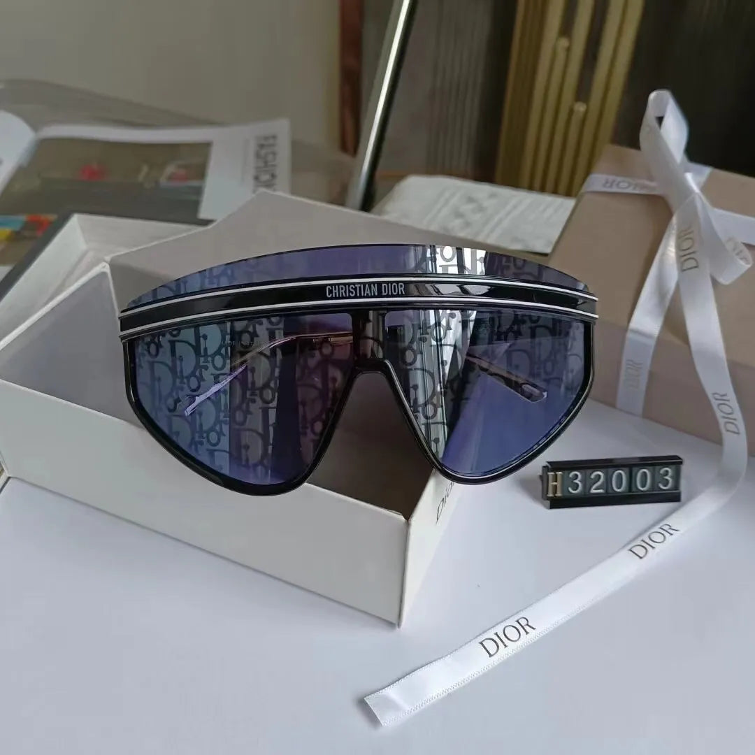 Oversized Watermark Sunglasses