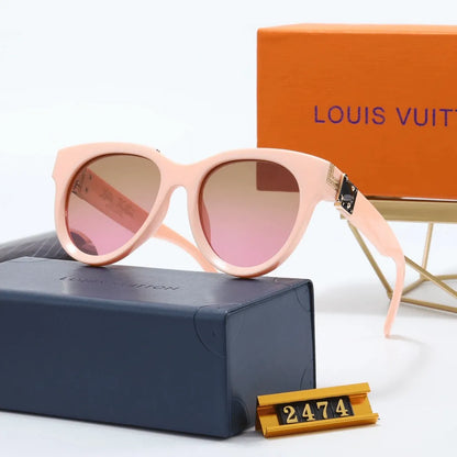 Unisex Fashion Oval Sunglasses