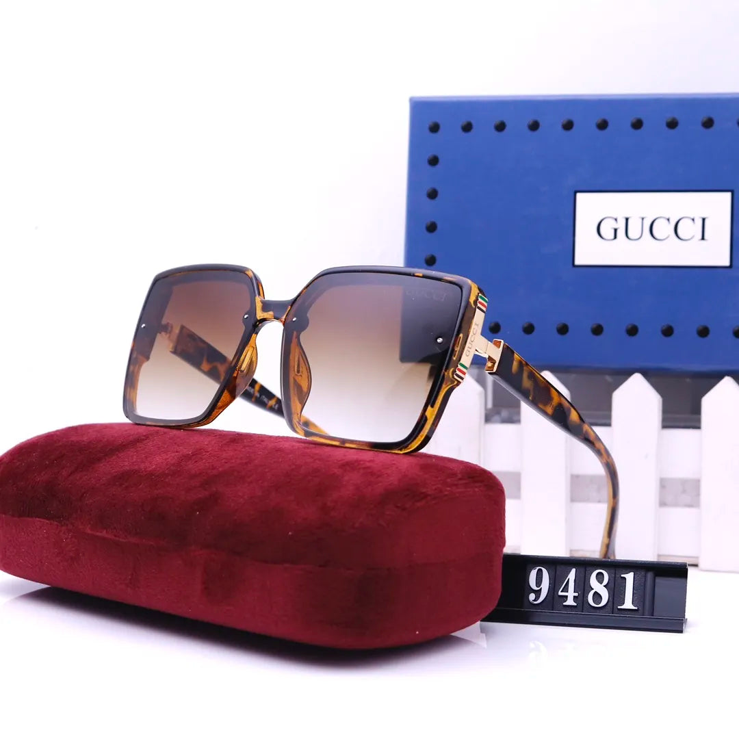 Vintage Square Frame Sunglasses