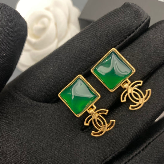 Emerald Earrings