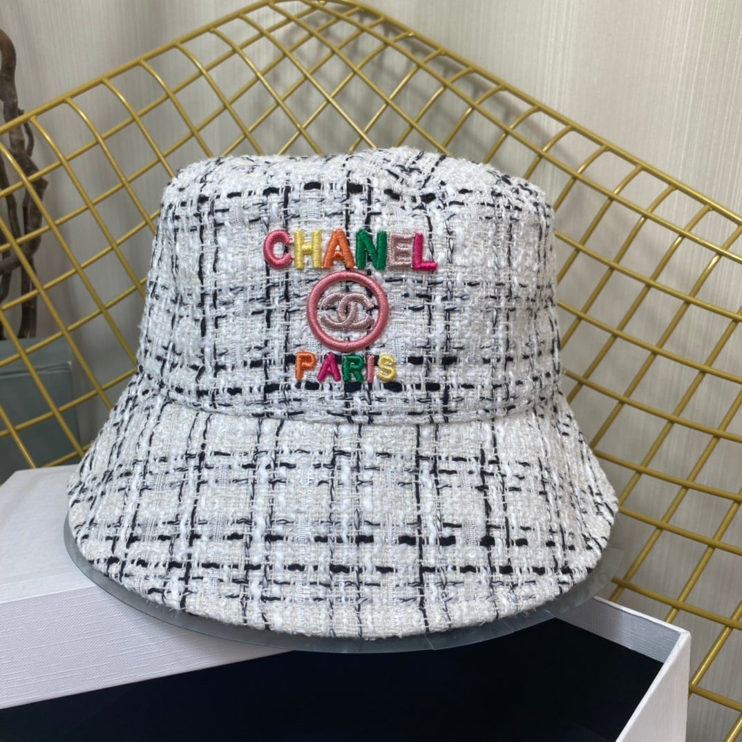 Fashion Colorful Embroidered Bucket Hat