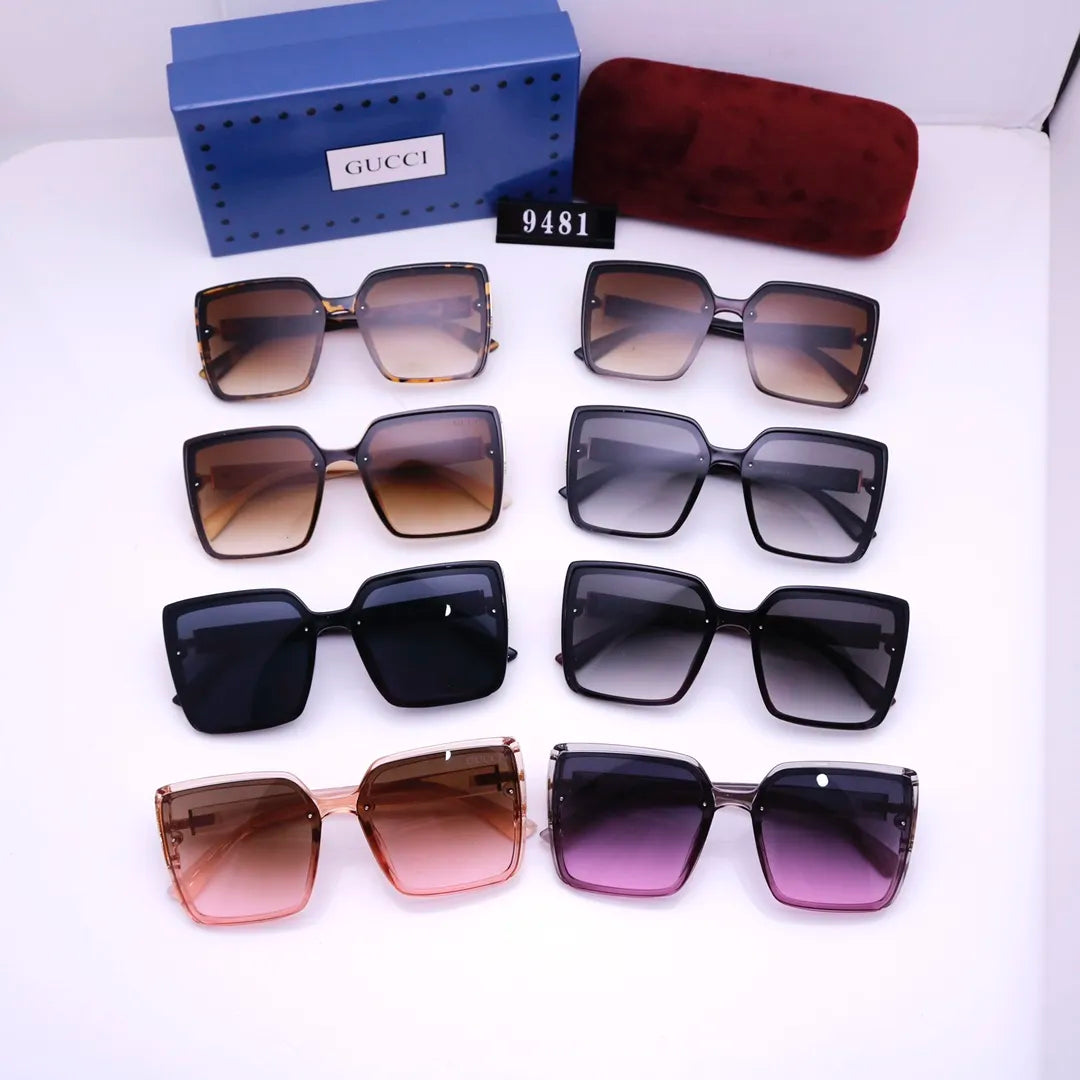 Vintage Square Frame Sunglasses