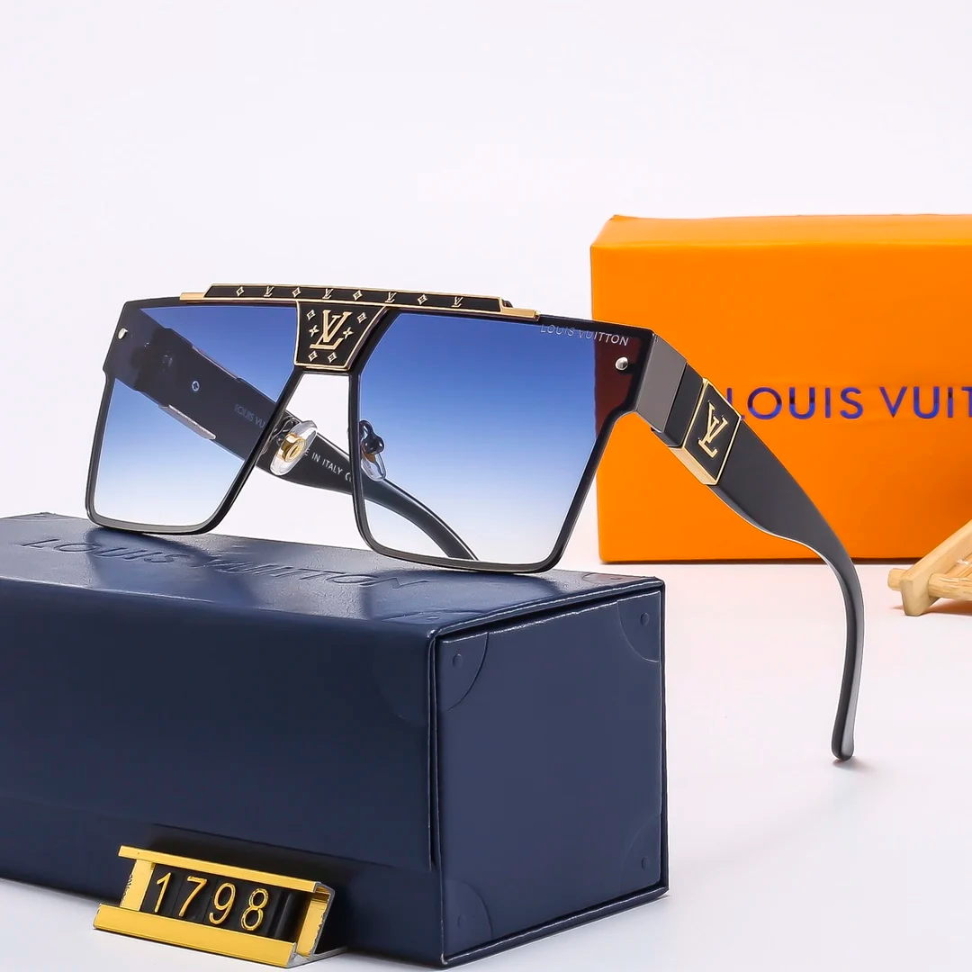 Retro large frame sunglasses