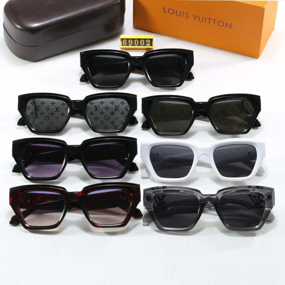 Fashion Retro Embossed Sunglasses