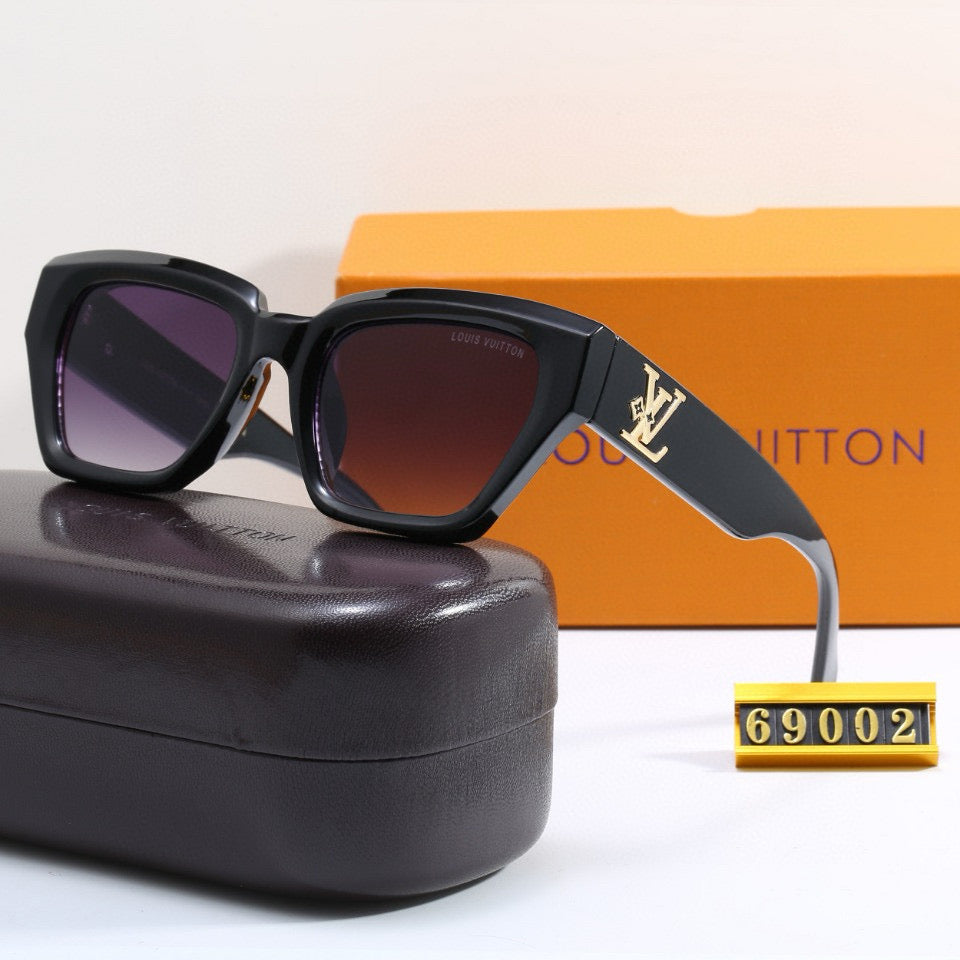 Fashion Retro Embossed Sunglasses