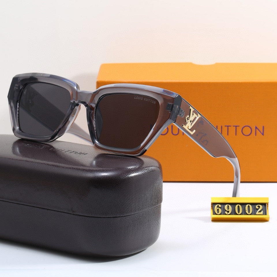 Fashion Retro Embossed Sunglasses