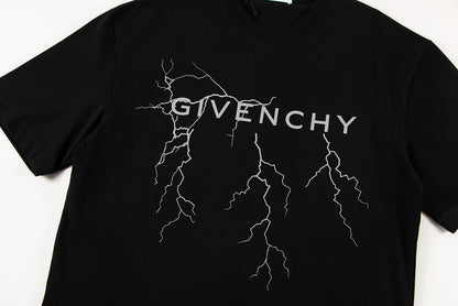 Embroidered lightning T-shirt